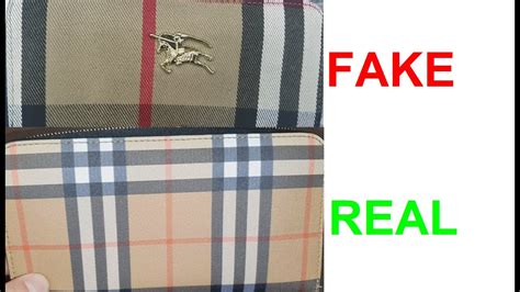 burberry wallet fake vs real|genuine burberry label.